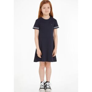 Tommy Hilfiger Jerseykleid »RUFFLE RIB KNIT DRESS«, mit Rippenstruktur Desert Sky Größe 92