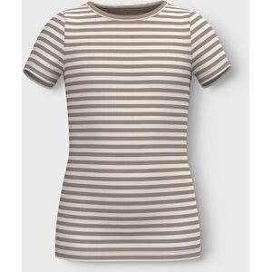 Name It T-Shirt »NKFSURAJA XSL SS TOP NOOS« Mocha Meringue Größe 146 (152)