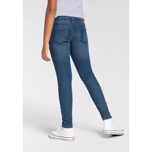 DELMAO Skinny-fit-Jeans »für Mädchen« blue stone Größe 158