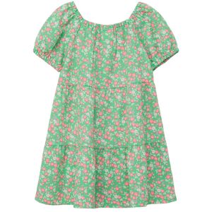 s.Oliver Junior Sommerkleid, mit All-Over Print green Größe 116