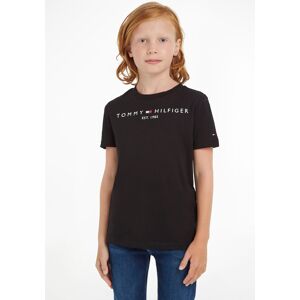 Tommy Hilfiger T-Shirt »ESSENTIAL TEE«, Kinder Kids Junior MiniMe,für Jungen schwarz Größe 7/122