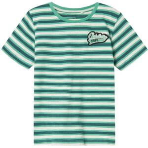 Name It Kurzarmshirt »NKMDALOVAN SS TOP PB« green spruce Größe 122 (128)