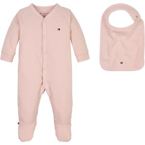 Tommy Hilfiger Schlafoverall »BABY RIB SLEEPSUIT GIFTBOX«, (Set, 2er), mit... Whimsy Pink Größe 68