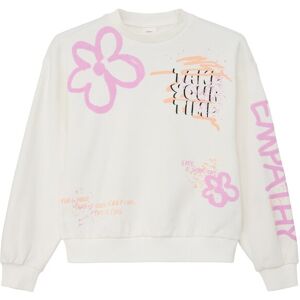 s.Oliver Junior Sweatshirt, mit Print off-white Größe M (146/152)