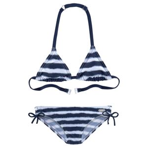 Buffalo Triangel-Bikini, in trendiger Streifen-Optik blau Größe 176