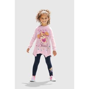 PAW PATROL Shirt & Leggings, (Set) rosa, marine Größe 128/134