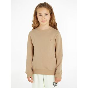 Calvin Klein Jeans Sweatshirt »MONOGRAM MINI BADGE CREWNECK«, für Kinder bis... Warm Sand Größe 16 (176)