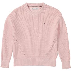 Tommy Hilfiger Strickpullover »ESSENTIAL SWEATER«, Kinder bis 16 Jahre Whimsy Pink Größe 6 (116)