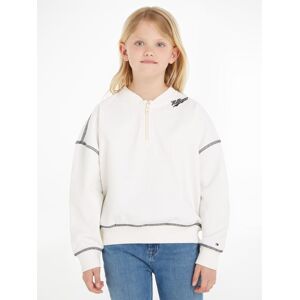 Tommy Hilfiger Sweatshirt »HILFIGER SCRIPT 85 SWEATSHIRT«, mit grossem Logo... calico Größe 5 (110)