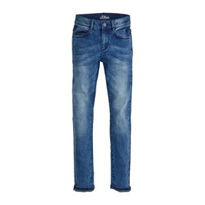 s.Oliver Junior Regular-fit-Jeans, mit authentischer Waschung blue Größe 134