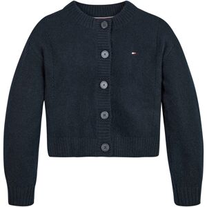 Strickjacke »TOMMY POINTELLE CARDIGAN«, mit Tommy Hilfiger... dunkelblau Größe 92