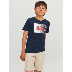 Jack & Jones Junior Kurzarmshirt »JJECORP LOGO TEE PLAY SS O-NECK NOOS JNR« Navy Blazer Größe 128