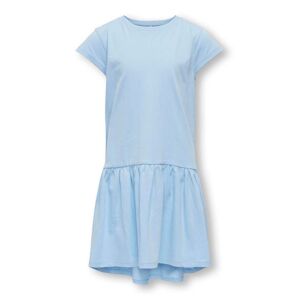 KIDS ONLY Minikleid »KOGIDA C/S CUTLINE DRESS JRS«, mit Volant Clear Sky Größe 110 (116)