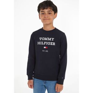 Tommy Hilfiger Sweatshirt »TH LOGO SWEATSHIRT«, mit grossem Logo desert sky Größe 92