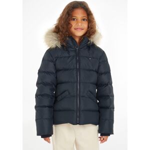 Tommy Hilfiger Daunenjacke »ESSENTIAL DOWN FUR HOOD JACKET«, mit Kapuze, mit... Desert_Sky Größe 16 (176)