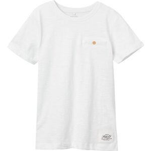 Name It Kurzarmshirt »NKMVINCENT SS TOP F NOOS« Bright White Größe 122 (128)