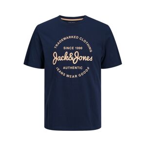 Jack & Jones Junior Kurzarmshirt »JJFOREST TEE SS CREW NECK JNR« navy blazer Größe 116