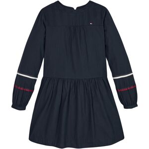 Tommy Hilfiger Blusenkleid »GLOBAL STRIPE TAPE DETAIL DRESS«, Kinder Kids... dunkelblau Größe 4
