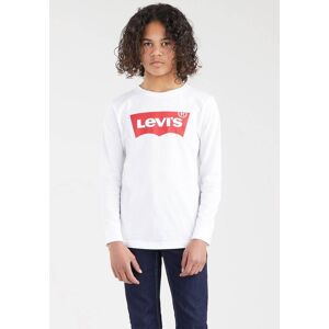 Levi's® Kids Langarmshirt »L/S BATWING TEE«, for BOYS white Größe 5/110