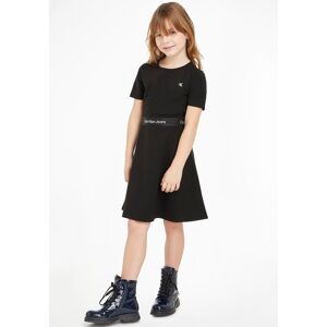 Calvin Klein Jeans Skaterkleid »PUNTO TAPE SS DRESS« Ck Black Größe 14 (164)