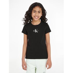 Calvin Klein Jeans T-Shirt »MICRO MONOGRAM TOP«, für Kinder bis 16 Jahre Ck Black Größe 4 (104)