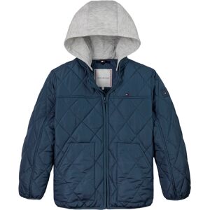 Tommy Hilfiger Outdoorjacke »LIGHT PADDED QUILTED JACKET«, mit Kapuze, Babys... Aegean Sea Größe 80