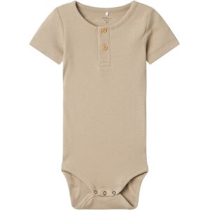 Name It Kurzarmbody »NBMKAB SS BODY NOOS« Pure Cashmere Größe 80