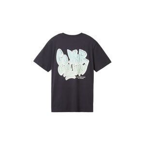 TOM TAILOR T-Shirt, mit Rücken-Print coal grey Größe 140