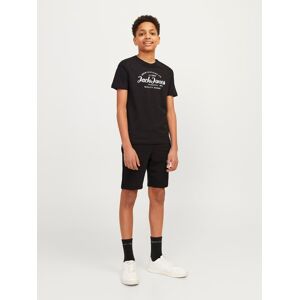 Jack & Jones Junior T-Shirt »JJFOREST TEE SS CREW SET PACK MP JNR«, (Set, 2... black Größe 152