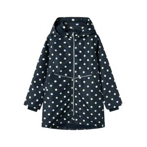 Name It Regenjacke »NKFMAXI JACKET LONG DOT« dark sapphire Größe 140