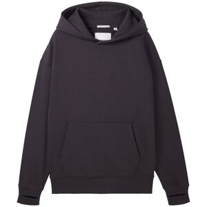 TOM TAILOR Hoodie, mit Känguru-Tasche und Rückenprint coal grey Größe 128