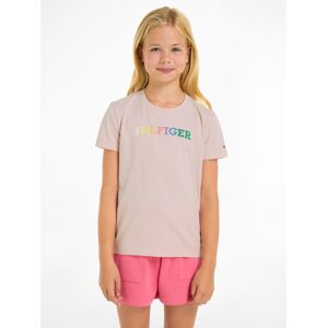 Tommy Hilfiger T-Shirt »MONOTYPE TEE S/S«, Kinder bis 16 Jahre Whimsy Pink Größe 10 (140)