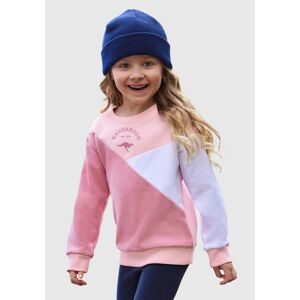 KangaROOS Sweatshirt »Kleine Mädchen«, in weiter Form rosa Größe 116/122