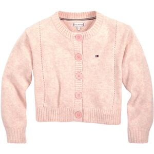 Tommy Hilfiger Strickjacke »TOMMY POINTELLE CARDIGAN«, Kinder Kids Junior... Pink Crystal Größe 4