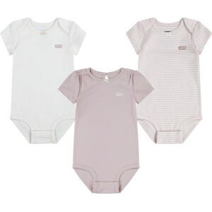 Levi's® Kids Neugeborenen-Geschenkset »LVG 3PK BOW BODYSUIT SET«, (Set, 3... peach skin Größe 1 (56)