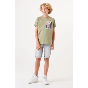 Garcia T-Shirt, mit coolem Frontprint, for BOYS gardengreen Größe 152/158