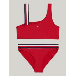 Tommy Hilfiger Swimwear Badeanzug »BRALETTE SET«, (Set, 2 St.), Kinder bis 16... primary red Größe 128/134