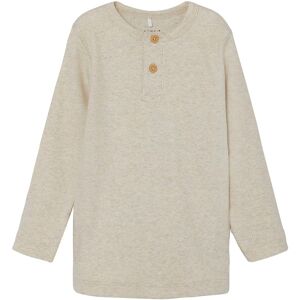 Name It T-Shirt »NMMKAB LS TOP NOOS« Peyote Melange Größe 98