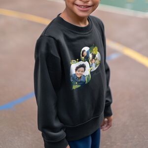 smartphoto Pullover bestickt für Kinder Sort 3 bis 4 Jahre