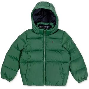 Tommy Hilfiger - Daunenjacke Mit Kapuze, 7 Anni, Grün