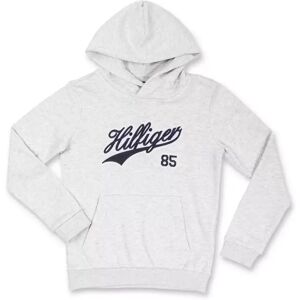 Tommy Hilfiger - Sweatshirt, Script Hoodie, 10a, Grau