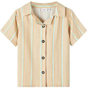 NAME IT Jungen NMMHESIMON SS Shirt Hemd, Rose Tan, 146