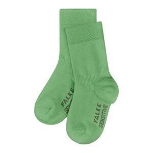 FALKE Unisex Baby Socken Sensitive B SO Baumwolle mit Komfortbund 1 Paar, Grün (Lizzard Green 7486), 62-68