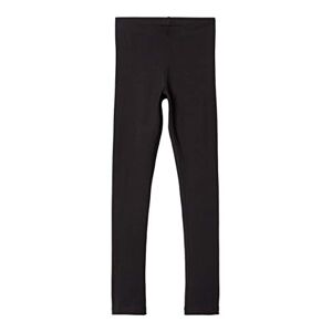 NAME IT Mädchen Basic-Leggins Bio-Baumwolle schwarz 140