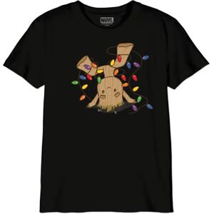 Marvel Jungen Bomarcots183 T-Shirt, Schwarz, 12 Jahre