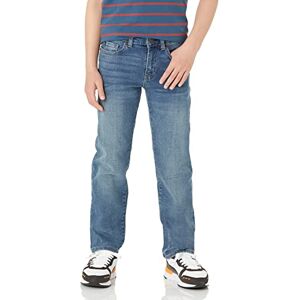 Amazon Essentials Jungen Gerade geschnittene Jeans mit normaler Passform, Helle Waschung, 9 Jahre