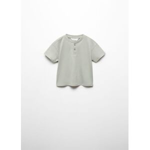 MANGO BABY Basic-T-Shirt aus Baumwolle - Khaki - 18-24