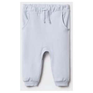 MANGO BABY Jogger-Hose aus Baumwolle - Himmelblau - 6-9