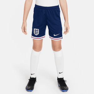 England 2024 Stadium Home Nike Dri-FIT Replika-Fußballshorts (ältere Kinder) - Blau - S