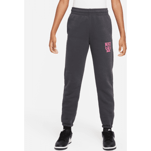 Nike Sportswear extragroße Fleece-Hose für ältere Kinder (Mädchen) - Grau - XL